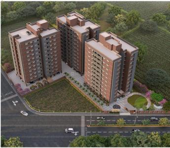 Image of 1800 Sq.ft 3 BHK Apartment / Flat for sale in Tulsi Paradise, Sughad, Gandhinagar for Rs. 8000000