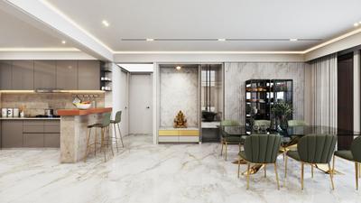 Hall Image of 3510 Sq.ft 4 BHK Apartment / Flat for sale in Randesan Gandhinagar for Rs. 16000000