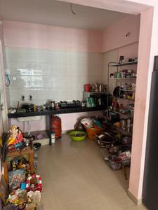Kitchen Image of 620 Sq.ft 1 BHK Apartment / Flat for rent in Wildwoods, Wagholi Pune for Rs. 16000