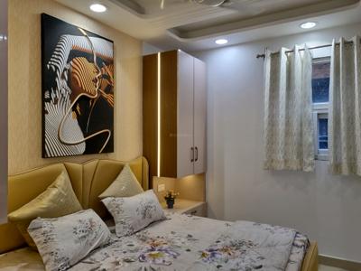 Bedroom Image of 1200 Sq.ft 4 BHK Apartment / Flat for sale in Hans Builders Floor, Hastsal New Delhi for Rs. 7500000