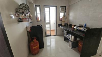 Kitchen Image of 800 Sq.ft 2 BHK Apartment / Flat for rent in Ideal Colony, Kothrud Pune for Rs. 40000
