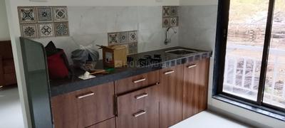 Kitchen Image of 616 Sq.ft 1 BHK Apartment / Flat for sale in Niyati Lake Crown, Thane West Thane for Rs. 4813000