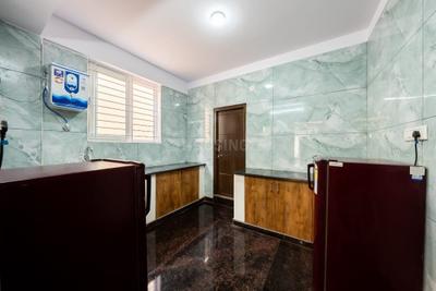 Kitchen Image of 300 Sq.ft 1 RK Apartment / Flat for rent in BTM Layout Bengaluru for Rs. 18000