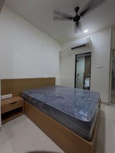 Bedroom Image of 500 Sq.ft 1 BHK Builder Floor for rent in Scheme 78 Indore for Rs. 14500