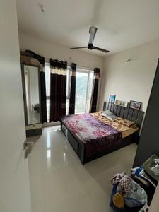 Bedroom Image of 550 Sq.ft 1 BHK Apartment / Flat for rent in Godrej Hillside 2, Mahalunge Pune for Rs. 22000