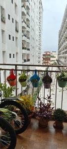 Balcony Image of 1405 Sq.ft 3 BHK Apartment / Flat for sale in Doranda Ranchi for Rs. 14400000