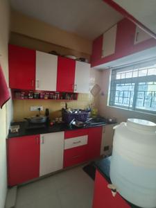 Kitchen Image of 575 Sq.ft 1 BHK Builder Floor for rent in Doddanekundi Bengaluru for Rs. 15500