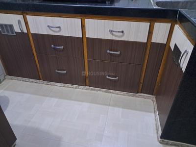Kitchen Image of 663 Sq.ft 2 BHK Apartment / Flat for sale in Khodiyar Colony Jamnagar for Rs. 4000000