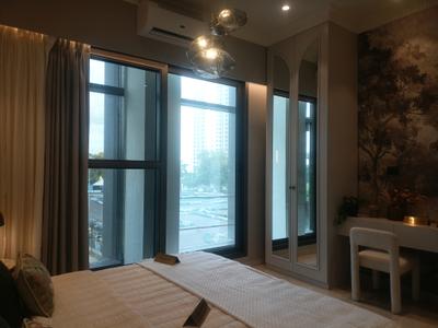 Bedroom Image of 1040 Sq.ft 3 BHK Apartment / Flat for rent in Tanishkaa Vikrant, Ghatkopar East Mumbai for Rs. 100000