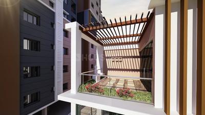 Balcony Image of 570 Sq.ft 1 BHK Apartment / Flat for sale in Bhawani Bandhan, Madhyamgram Kolkata for Rs. 3000000