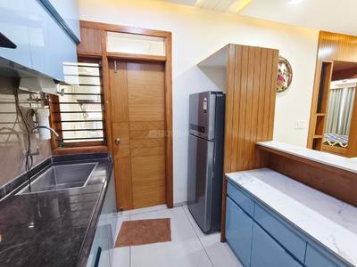 Kitchen Image of 2500 Sq.ft 3 BHK Apartment / Flat for rent in Atishay Shivalay II, Kudasan Gandhinagar for Rs. 52000