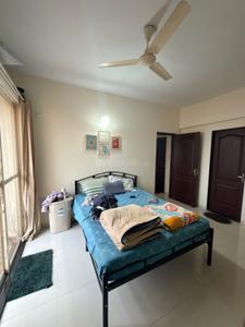 Bedroom Image of 1000 Sq.ft 2 BHK Apartment / Flat for rent in Nyati Ethos, Mohammed Wadi Pune for Rs. 22000
