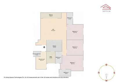 Image of 1994 Sq.ft 3 BHK Apartment / Flat for sale in Sobha Royal Crest by Sobha Limited, Banashankari, Bengaluru for Rs. 29000000