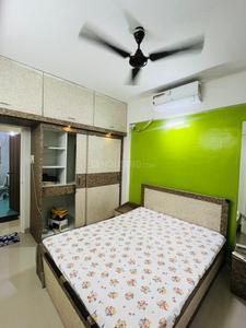 Bedroom Image of 800 Sq.ft 2 BHK Apartment / Flat for rent in Kumar Primavera B6, Wadgaon Sheri Pune for Rs. 40000