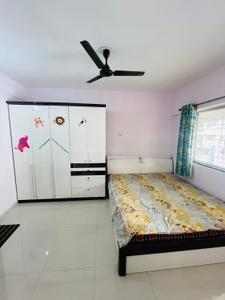 Bedroom Image of 1000 Sq.ft 2 BHK Apartment / Flat for rent in Anandtara La Gloriosa, Wadgaon Sheri Pune for Rs. 38000