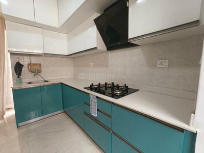 Kitchen Image of 1865 Sq.ft 3 BHK Apartment / Flat for sale in Aruna Trivik Windwalk by Shri Aruna Constructions Pvt Ltd, Yelahanka New Town Bengaluru for Rs. 20900000