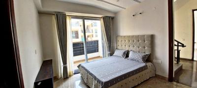 Bedroom Image of 1350 Sq.ft 3 BHK Builder Floor for sale in Stellar Infratech Stellar Homes, Dhakoli Zirakpur for Rs. 6990000