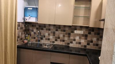 Kitchen Image of 607 Sq.ft 1.5 BHK Apartment / Flat for rent in Siddharth Vihar Ghaziabad for Rs. 27000
