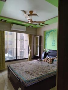 Bedroom Image of 1050 Sq.ft 2 BHK Apartment / Flat for rent in Shaligram Prime, South Bopal Ahmedabad for Rs. 24500
