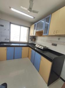 Kitchen Image of 670 Sq.ft 1 BHK Apartment / Flat for rent in Agarwal Trinity Towers, Malad West Mumbai for Rs. 48000