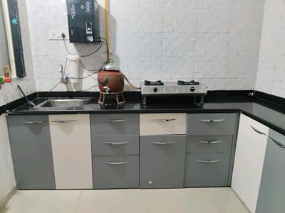 Kitchen Image of 2150 Sq.ft 3 BHK Apartment / Flat for sale in Sambhav Stavan Avisha, Jodhpur Ahmedabad for Rs. 19000000