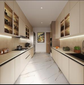 Kitchen Image of 1850 Sq.ft 4 BHK Apartment / Flat for sale in Hiranandani Bay Heights, Bandra West Mumbai for Rs. 184500000