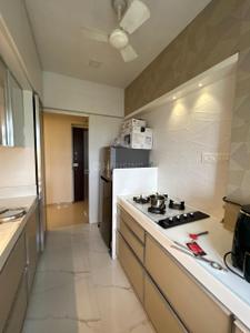 Kitchen Image of 600 Sq.ft 1 BHK Apartment / Flat for sale in Mulund West Mumbai for Rs. 12000000