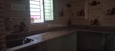 Kitchen Image of 1200 Sq.ft 3 BHK Apartment / Flat for sale in Patuli Kolkata for Rs. 6000000