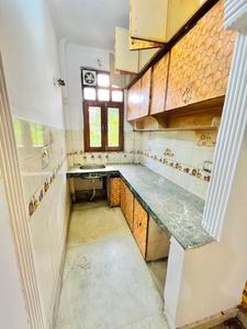 Kitchen Image of 750 Sq.ft 2 BHK Builder Floor for rent in Sector 24 Rohini New Delhi for Rs. 13000
