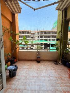 Balcony Image of 610 Sq.ft 1 BHK Apartment / Flat for rent in Vyas Whispering Wind Phase II, Pashan Pune for Rs. 25000