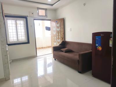 Living Room Image of 762 Sq.ft 1 BHK Apartment / Flat for rent in Kondapur Hyderabad for Rs. 24000