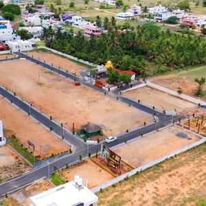 Image of 1300 Sq.ft Residential Plot / Land for sale in Mathampalayam, Coimbatore for Rs. 3450000