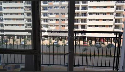 Balcony Image of 760 Sq.ft 1 BHK Apartment / Flat for rent in Adarsh Greens, Kogilu Bengaluru for Rs. 25000