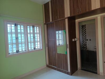 Bedroom Image of 1200 Sq.ft 2 BHK Builder Floor for rent in R.K. Hegde Nagar Bengaluru for Rs. 25000