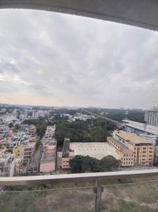 Balcony Image of 2100 Sq.ft 3 BHK Apartment / Flat for rent in Cardinal One, Yeswanthpur Bengaluru for Rs. 110000
