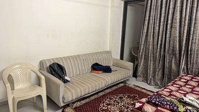 Living Room Image of 1220 Sq.ft 2 BHK Apartment / Flat for rent in Shivay Maruti Elanza, New Maninagar Ahmedabad for Rs. 13000