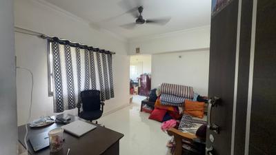 Living Room Image of 600 Sq.ft 1 BHK Apartment / Flat for rent in Sadguru Anujai Residency, Pimple Nilakh Pune for Rs. 23000