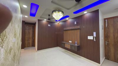 Living Room Image of 1000 Sq.ft 3 BHK Builder Floor for rent in Nawada New Delhi for Rs. 18500