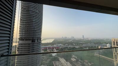Balcony Image of 1380 Sq.ft 2 BHK Apartment / Flat for rent in Supertech Supernova, Sector 94 Noida for Rs. 65000