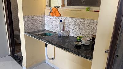Kitchen Image of 190 Sq.ft 1 RK Independent House for rent in Mahalakshmi Nagar Indore for Rs. 8000