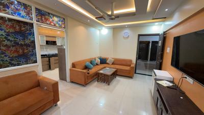 Living Room Image of 1100 Sq.ft 2 BHK Apartment / Flat for rent in Anandtara La Gloriosa, Wadgaon Sheri Pune for Rs. 48000
