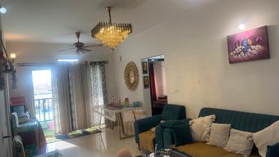 Living Room Image of 1408 Sq.ft 3 BHK Apartment / Flat for rent in Svamitva Emerald Square, Bommasandra Bengaluru for Rs. 55000