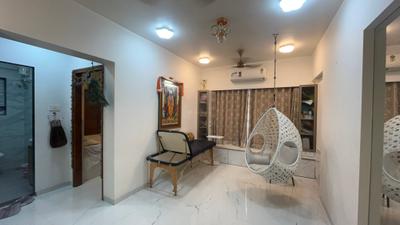 Living Room Image of 585 Sq.ft 1 BHK Apartment / Flat for rent in Paradiso Dreamsville, Borivali West Mumbai for Rs. 46000