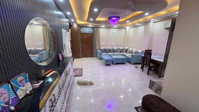 Living Room Image of 1100 Sq.ft 3 BHK Builder Floor for sale in Chirag Dilli New Delhi for Rs. 10000000
