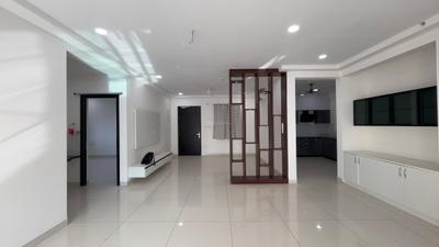 Living Room Image of 1600 Sq.ft 3 BHK Apartment / Flat for rent in Aparna Zenon, Manikonda Hyderabad for Rs. 68000