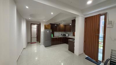 Kitchen Image of 1500 Sq.ft 4 BHK Builder Floor for rent in Dwarka Mor New Delhi for Rs. 60500