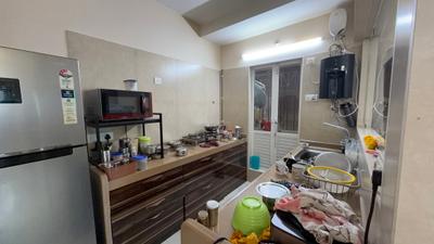 Kitchen Image of 832 Sq.ft 2 BHK Apartment / Flat for sale in Dosti West County Oak, Thane West Thane for Rs. 12000000