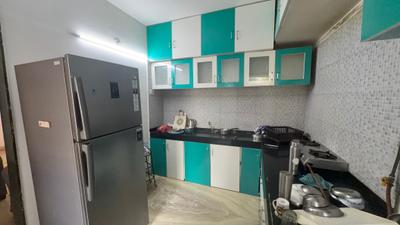 Kitchen Image of 1650 Sq.ft 3 BHK Apartment / Flat for rent in Siddhesh Optimus, Viman Nagar Pune for Rs. 64000