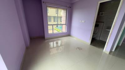 Bedroom Image of 1150 Sq.ft 3 BHK Apartment / Flat for rent in Unimark Springfield, Rajarhat Kolkata for Rs. 20000
