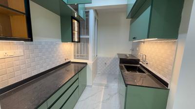 Kitchen Image of 700 Sq.ft 2 BHK Apartment / Flat for rent in HBR Layout Bengaluru for Rs. 25000
